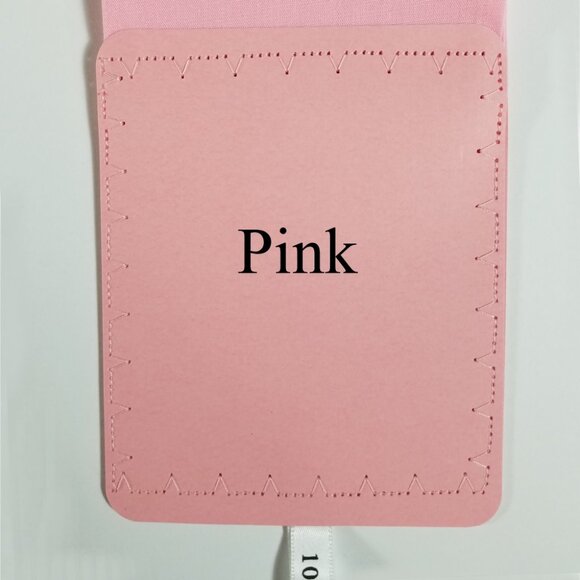 NEW Pink 100% Cotton Pre-Folded Pocket Square Handkerchief Insert - Picture 4 of 5